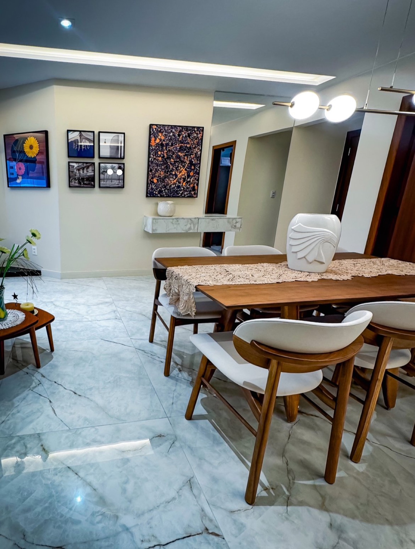 AP da Beth · Reforma, galeria no jantar
